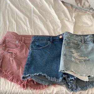 Jean shorts bundle